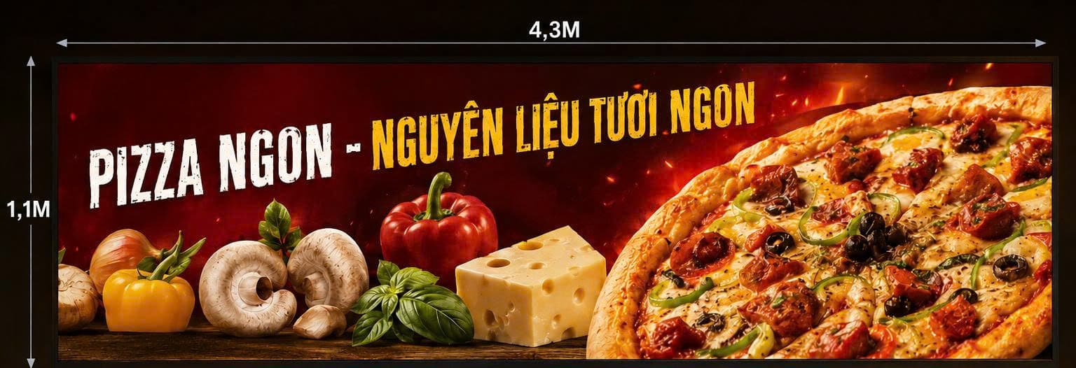 Pizza-S Nguyên liệu tươi ngon dinh dưỡng